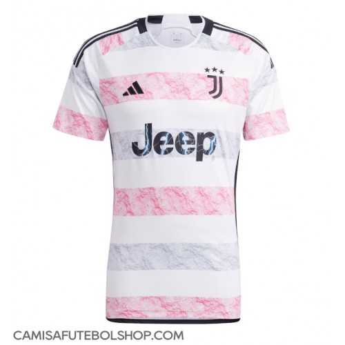 Camisa de time de futebol Juventus Replicas 2º Equipamento 2023-24 Manga Curta